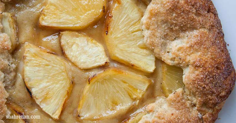 طرز تهیه پای آناناس طرز تهیه پای آناناس